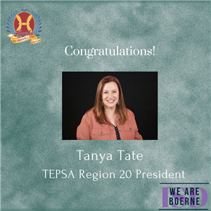 Tanya Tate TEPSA Region 20 President 